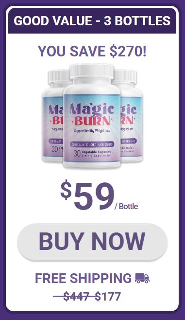 MagicBurn 3bottle price
